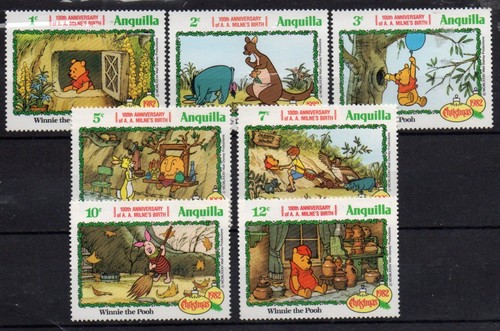Francobolli anguilla winnie - anguilla,